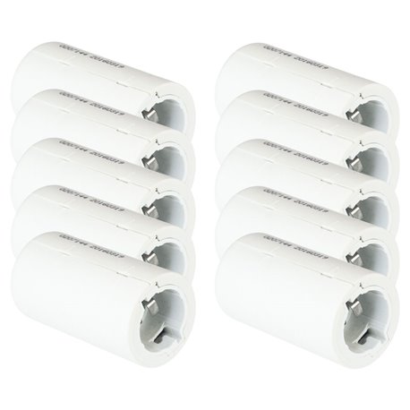 Lot de 10 Douilles de chantier B22 