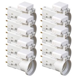 Lot de 10 Douilles DCL E27 