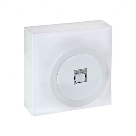 Prise RJ45 UTP Cat5E Blanc