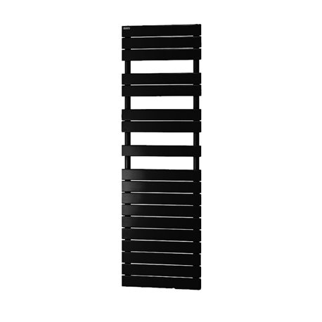 Sèche serviette eau chaude Fassane Spa FAS 411 Watts Matt Black FAS-082-050C-0557-DESTOCK