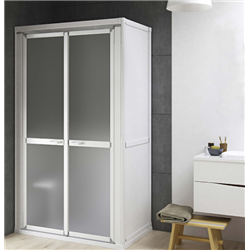 Cabine de douche Access Option FH 90x90 cm receveur Braddan à pompe