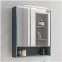 Armoire de toilette Ancodesign 1 porte bleu azur mat