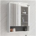 Armoire de toilette Ancodesign 1 porte blanc mat