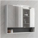Armoire de toilette Ancodesign 2 portes blanc mat