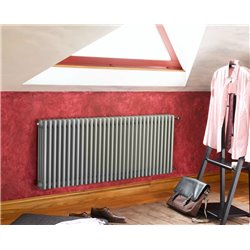 Radiateur eau chaude Vuelta MCA 2143 Watts, Hauteur 757 mm White aluminium M6C4-22-075C-9006-DESTOCK