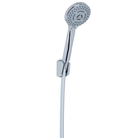Pommeau de douche 3 jets Chromée