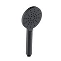 Pommeau de douche 3 jets Noir mat