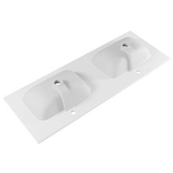 Plan de toilette 2 vasques version 140 cm Ancodesign 