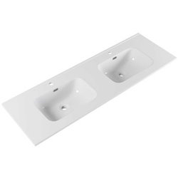 Plan de toilette 2 vasques version 140 cm Ancodesign 