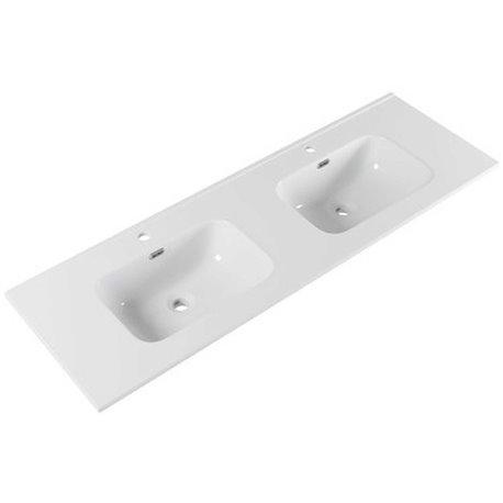 Plan de toilette 2 vasques version 140 cm Ancodesign 