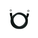 Flexible de douche 1,5 m Noir mat