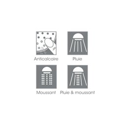 Ensemble de douche New Anco Chromé