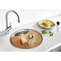 Evier Rondosol-IF 448x390 mm Inox 514647