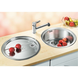 Evier Blancorondoset Vidage Manuel Inox 513310