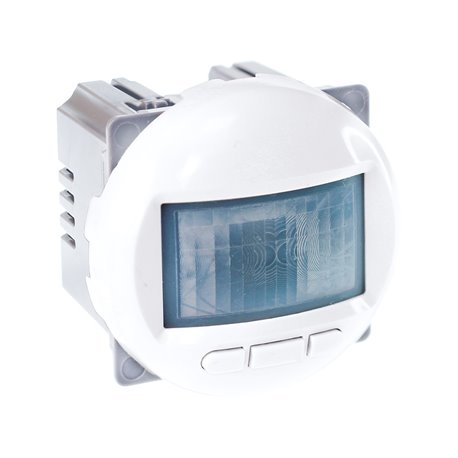 Interrupteur automatique À détecteur de mouvement 3 fils avec neutre Blanc Interrupteur automatique À détecteur de mouvement 3 fils avec neutre Blanc