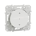 Interrupteur volet-roulant Wiser Odace S520567W 4 A zigbee blanc