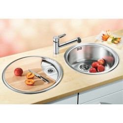 Evier Blancorondoset Vidage Manuel Inox 513310