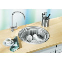 Evier Rondosol 460x390 mm Inox 513306