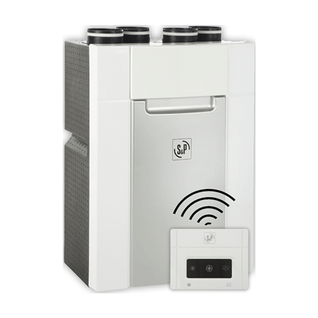 VMC Double Flux Domeo 210 DHU Avec Sonde Hygrométrique VMC Double Flux Domeo 210 DHU Avec Sonde Hygrométrique