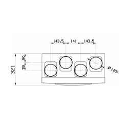 VMC Double Flux Domeo 210 DHU Avec Sonde Hygrométrique
