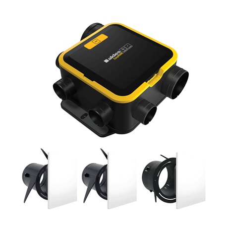 VMC Simple Flux EasyHOME Auto Compact Kit avec ColorLINE