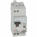 Disjoncteur différentiel DX3 4500 - vis-vis U+N 230V 32A typeAC 30mA courbe C 2M