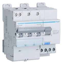 Disjoncteur Differentiel 3P+N 6-10kA courbe C - 16A 30mA type AC ADC416F