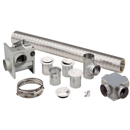 Kit air chaud extra 350 KW350/0 x Ø 125 mm