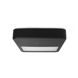 Collerette fixe, noire QUADRA