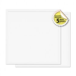 Lot de 2 plafonniers LED, 25W 3500 Lm Blanc chaud ANDROMEDE