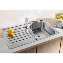 Evier Lantos 45 S-IF 860x500 mm 1 cuve avec égouttoir Inox 519717