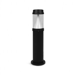 Potelet noir, 20W 1800/1900/1850 Lm Blanc chaud à Blanc neutre NOLANA