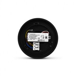 Potelet noir, 20W 1800/1900/1850 Lm Blanc chaud à Blanc neutre NOLANA