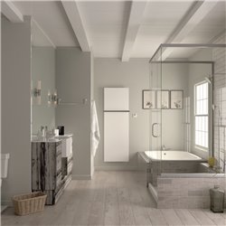 Sèche serviette électrique Alizéa Spa TALI 750 Watts, Hauteur 1800 mm