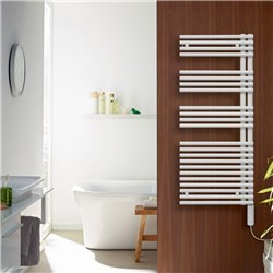 Sèche serviette électrique Cala IHC TLNSR 750 Watts, Droite Blanc