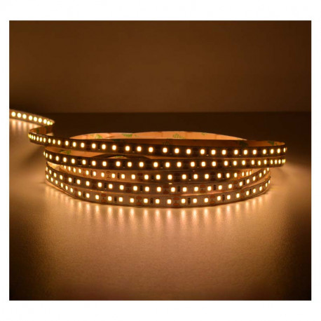 Ruban LED de 5 m 5W/m 500 Lm/m Blanc chaud