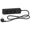 Bloc multiprise Odace Extend ST9331B 3 prises 2P+T  Anthracite