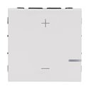 Interrupteur variateur toutes lampes 2 fils Mosaic 2 modules blanc 078407A