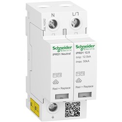 Parafoudre Acti9 A9L16282 1P+N Type 1 et 2