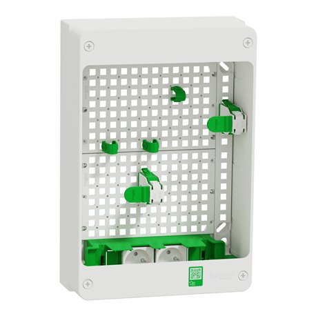 Coffret de communication pour box Resi9 Connect R9H13402VDIBOX 2 rangées de 13 modules