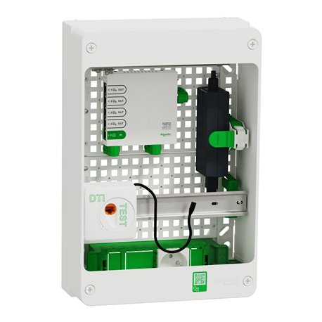 Coffret de communication grade 3 TV Resi9 Connect R9H13402VDIXS 2 rangées de 13 modules
