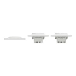 Kit pour 2 volets-roulants avec commande centralisée Odace S520567K encastré