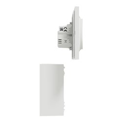 Kit pour 2 volets-roulants avec commande centralisée Odace S520567SK en saillie