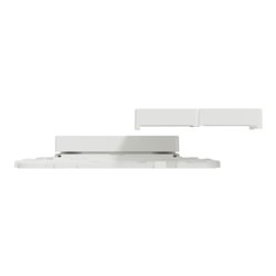 Interrupteur centralisé sans fil Wiser Unica NU557120W 2 ou 4 BP blanc antibactérien