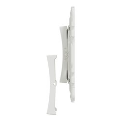 Interrupteur centralisé sans fil Wiser Unica NU557120W 2 ou 4 BP blanc antibactérien