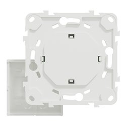 Interrupteur centralisé sans fil Wiser Unica NU557120W 2 ou 4 BP blanc antibactérien