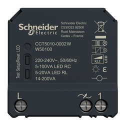 Micromodule pour variateur de lumière Wiser CCT5010-0002W encastré