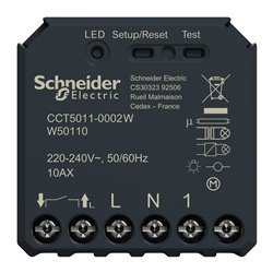 Micromodule pour interrupteur lumineux Wiser CCT5011-0002W encastré