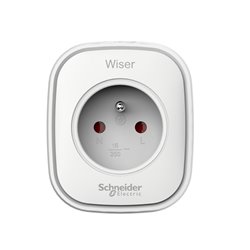 Prise connectée et répéteur Wiser Zigbee CCTFR6500 13A