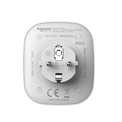 Prise connectée et répéteur Wiser Zigbee CCTFR6500 13A